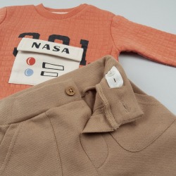 Conjunto niño 2 piezas "nasa" Babybol
