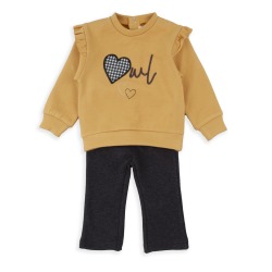 Chandal niña corazón Babybol