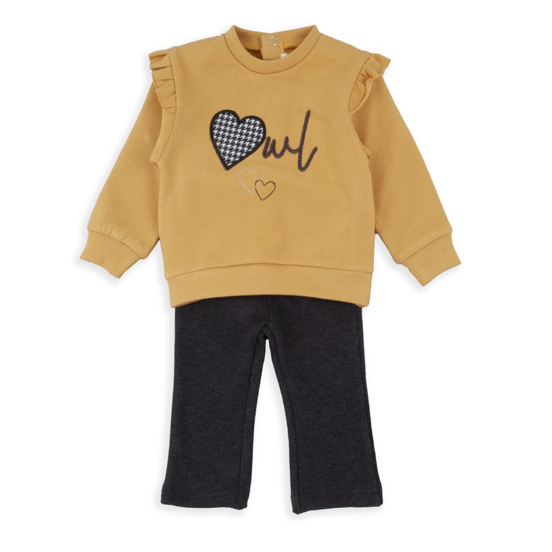Chandal niña corazón Babybol