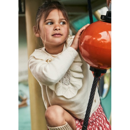 Jersey tricot calados niña mayoral