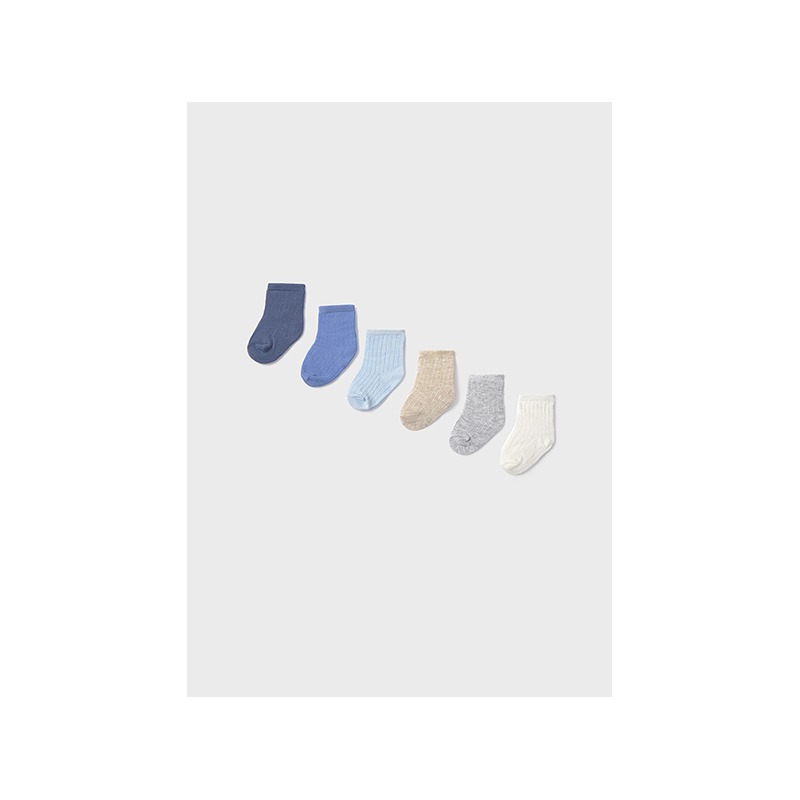 Set 6 calcetines lisos bebe mayoral