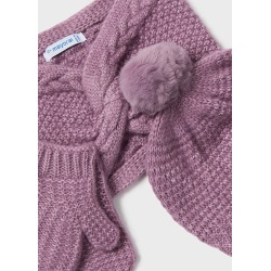 Conjunto 3 piezas bufanda cerrada bebé mayoral