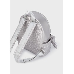 Mochila acolchada metalizada niña mayoral