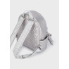 Mochila acolchada metalizada niña mayoral
