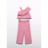 Conjunto pantalón crepe niña Abel&Lula