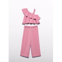 Conjunto pantalón crepe niña Abel&Lula
