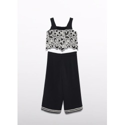 Conjunto culotte combinado niña Abel&Lula