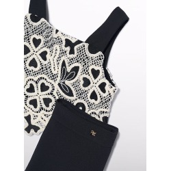 Conjunto culotte combinado niña Abel&Lula