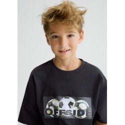 Camiseta m/c print chico...