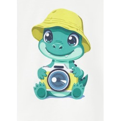 Camiseta mc play camara bebe Mayoral
