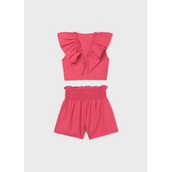 Conjunto short volante chica mayoral