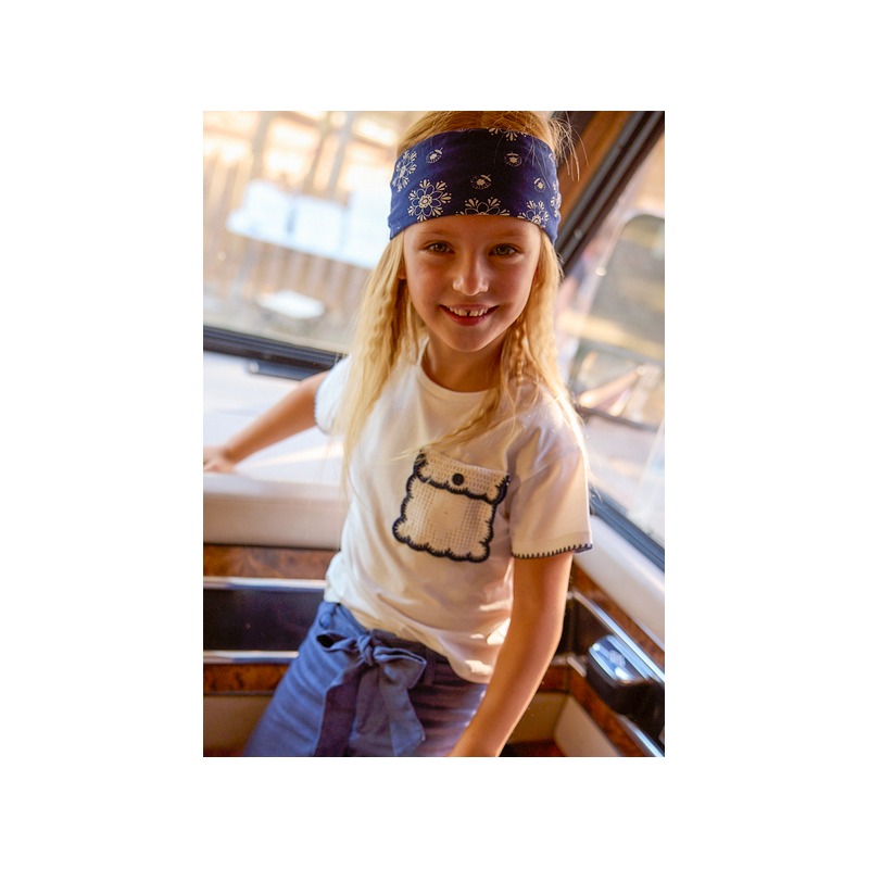 Camiseta aplique niña mayoral