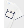 Camiseta aplique niña mayoral