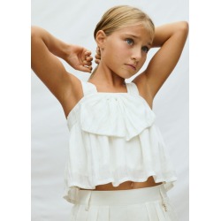 Top lurex lazo chica mayoral