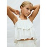 Top lurex lazo chica mayoral