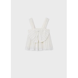 Top lurex lazo chica mayoral