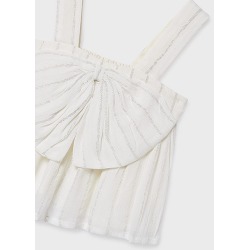 Top lurex lazo chica mayoral