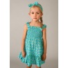 Vestido estampado banda niña mayoral