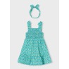 Vestido estampado banda niña mayoral
