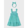 Vestido estampado banda niña mayoral