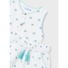 Conjunto pantalón corto estampado niña mayoral