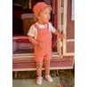 Conjunto peto bambula 3 piezas bebe mayoral