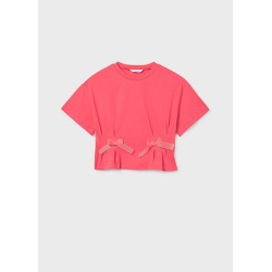 Camiseta m/c lazos chica mayoral