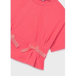 Camiseta m/c lazos chica mayoral