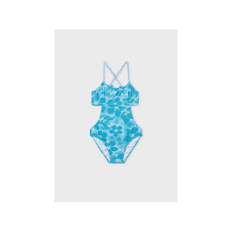 Trikini estampado flores chica mayoral