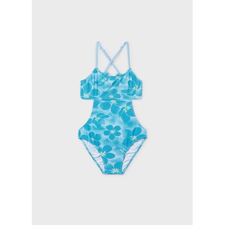 Trikini estampado flores chica mayoral