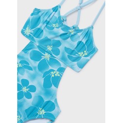 Trikini estampado flores chica mayoral