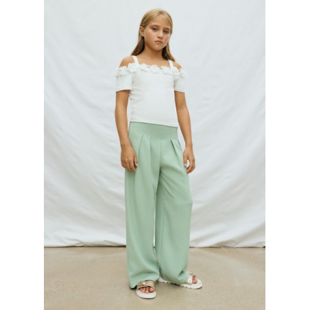 Pantalon largo crepe chica mayoral