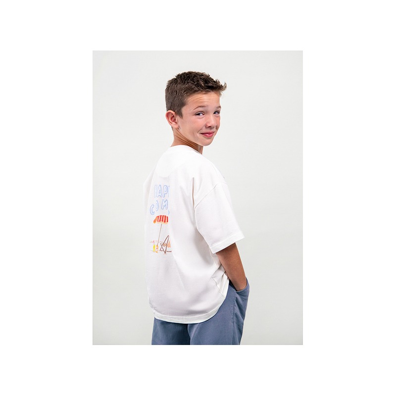 Camiseta m/c "happy combo" chico mayoral