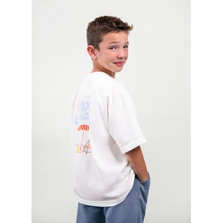 Camiseta m/c "happy combo" chico mayoral
