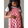 Vestido combinado estampado niña mayoral