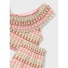 Conjunto pantalón corto y top asimétrico niña mayoral