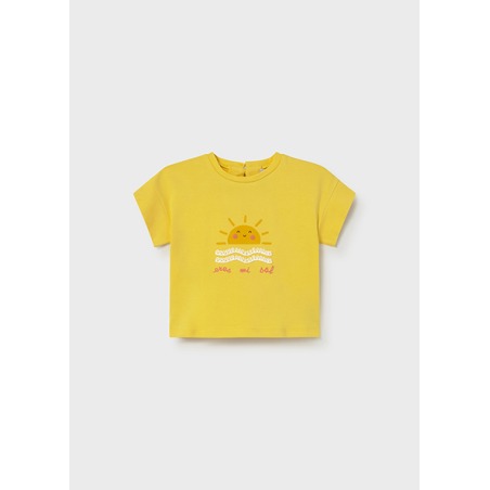 Camiseta serigrafía bebé mayoral