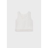 Blusa cinta bordada chica mayoral