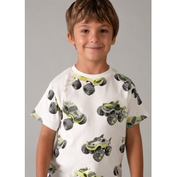 Camiseta estampada coches niño mayoral