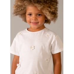 Camiseta aplique niña mayoral