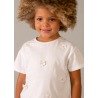 Camiseta aplique niña mayoral