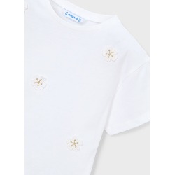 Camiseta aplique niña mayoral
