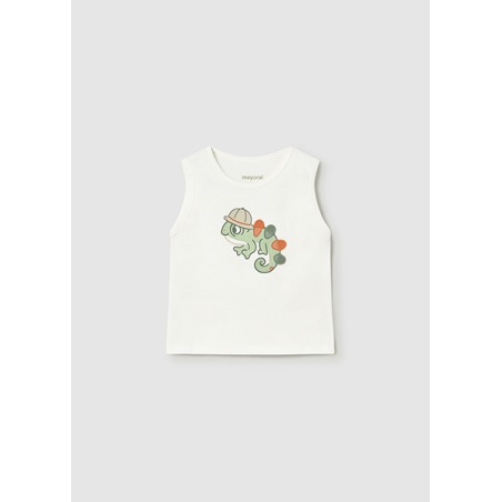 Camiseta tirantes interactiva bebé mayoral