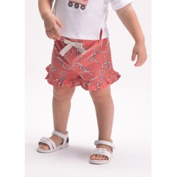 Conjunto short estampado bebé niña mayoral