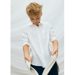 Camisa m/l cuello camisero chico mayoral