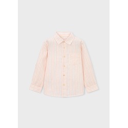 Camisa manga larga con lino niño mayoral