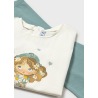 Conjunto 3 piezas con chaqueta bebé niña mayoral