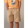 Bermuda relaxed fit con lino niño mayoral
