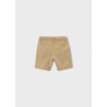 Bermuda relaxed fit con lino niño mayoral
