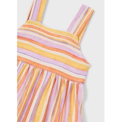 Vestido rayas niña mayoral